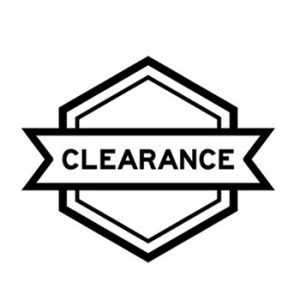 CLEARANCE ITEMS